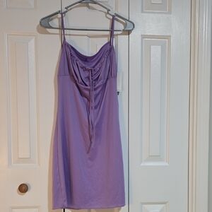 Purple Sleeveless Dress